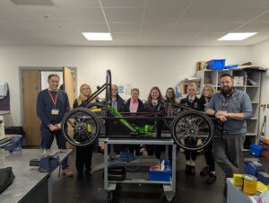 Greenpower F24 race team Haverfordwest High - Ingram Tribology